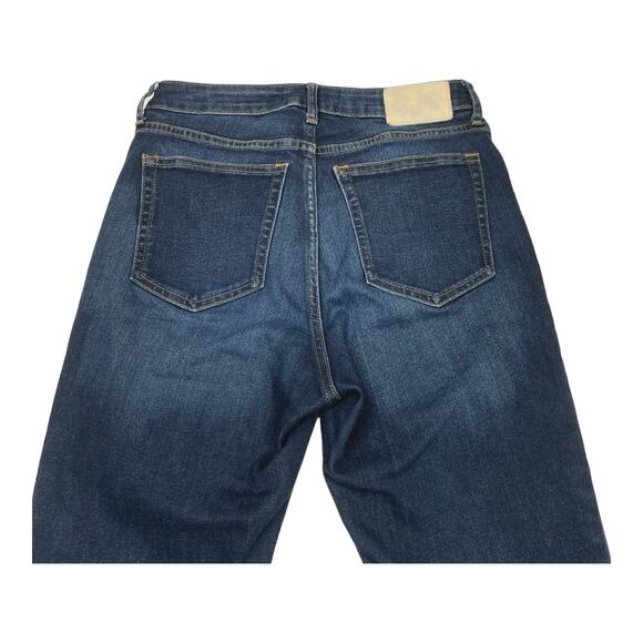 EverLane Jeans The Curvy High Rise Dark Wash Stretch Size 27 - Picture 4 of 9